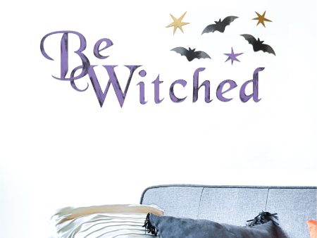 Hand Painted Be Witched Wall Words For Cheap