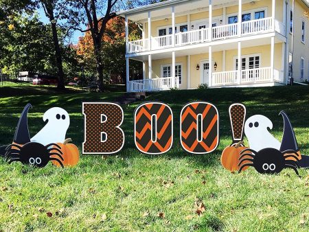 BOO! Halloween Yard Card - 12 piece Set Online