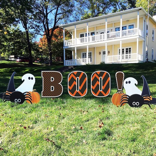 BOO! Halloween Yard Card - 12 piece Set Online