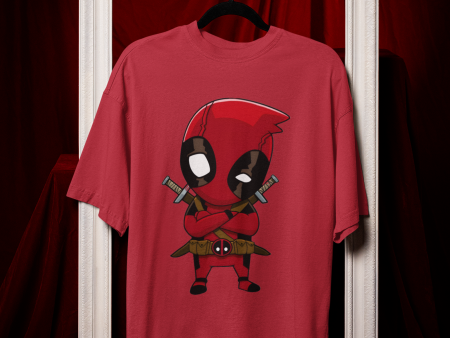 Deadpool Mini Oversized Unisex T-Shirt – Fun, Bold, and Comfortable Graphic Tee Cheap