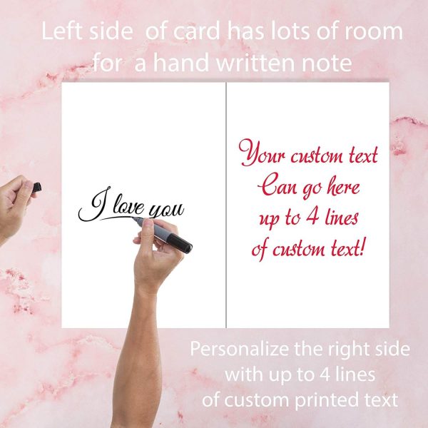 3  Custom Photo Valentine s Day Greeting Card Cheap