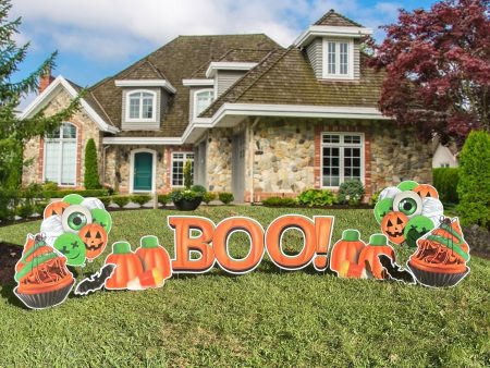 BOO! Pumpkins & Candies Halloween Quick Set - 10pc Set Online now