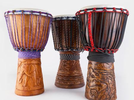 10  Mahogany Pro Djembe Drum Supply