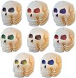 Halloween Hanging Skulls Decoration - Set of 32 Cheap