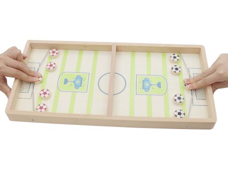 Wooden Soccer Sling Game Discount