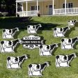 Holy Cow! Look Who is 50! Birthday Yard Card Online Hot Sale