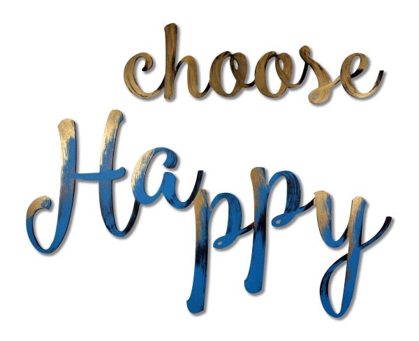 Choose Happy Wall Quote Cheap