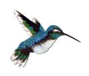 Hand Painted Hummingbird Wall Icon For Discount