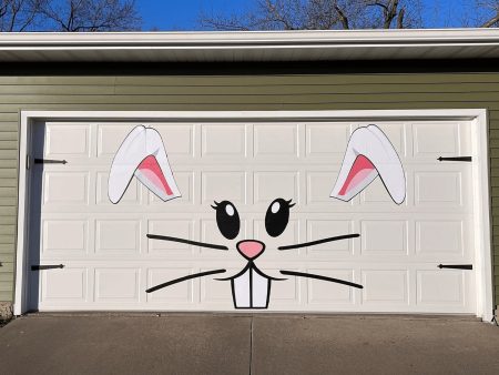 Jumbo Easter Bunny Garage Door Magnet Hot on Sale