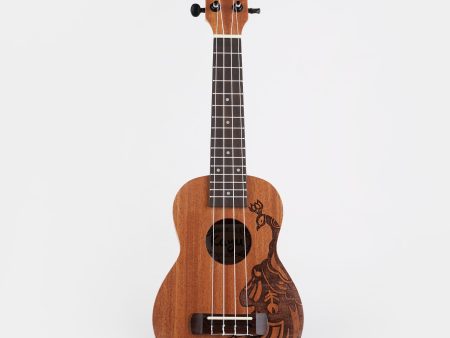 Kayu Peacock Ukulele Y-05 Online