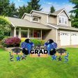 Congrats Grad Graduation Flash Yard Cards 11 pc set Hot on Sale