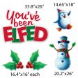 You ve Been Elfed Yard Card Display - 10 pc set Online