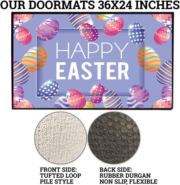 Happy Easter Doormat Online Hot Sale