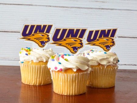 University of Northern Iowa Cupcake Toppers,  Officially Licensed For Discount