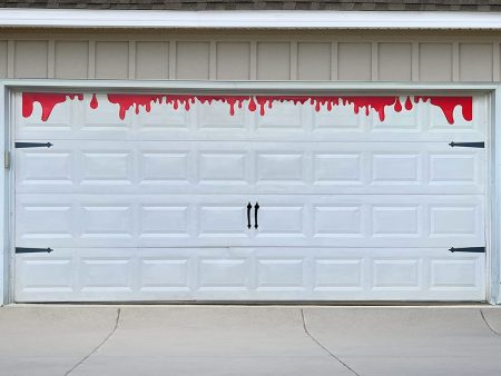 Blood Magnets: Dripping Blood Halloween Garage Door Magnets For Discount