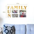 Family Fun 3D Wall Decor with Custom Photos on Sale