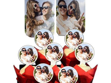 100 Photo Can Coolers and Photo Cupcake Toppers Online