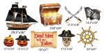 Halloween Pirate Yard Card Decoration Online