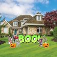 BOO! Halloween Characters Halloween Yard Card Decoration 11 pc Set Online Hot Sale