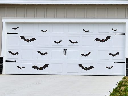 16 Piece Halloween Bats Magnets, Indoor or Outdoor Halloween Magnets Sale