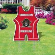 Wrestling Singlet Yard Sign One Sided Hot on Sale