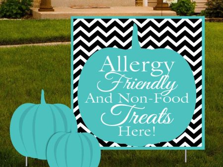 Halloween Allergy Friendly Yard Sign Supply