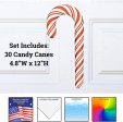 Christmas Candy Cane Magnets For Cheap