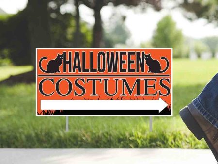 Halloween Costumes Yard Signs Supply