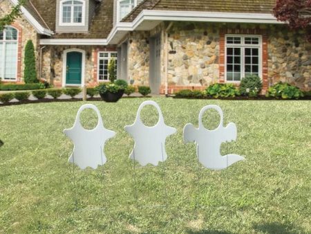 Halloween Ghost Photo Prop Cut Out Yard Card For Discount