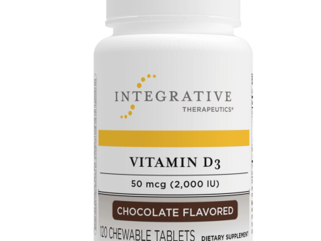 Vitamin D3 Chocolate 2000 IU 120 chew Online Sale