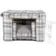 Dog Crate Set In Balmoral Dove Grey Tweed by Lords & Labradors For Cheap