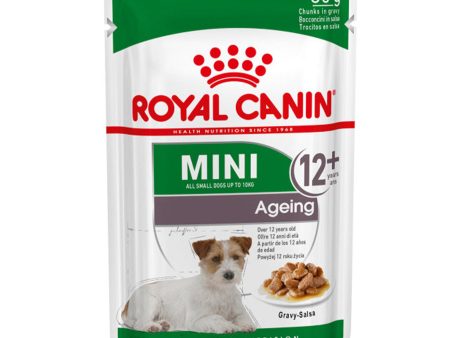 Royal Canin Mini Ageing 12+ Wet Dog Food (Case of 12) For Sale