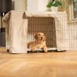 Dog Crate Cover in Natural Herringbone Tweed by Lords & Labradors Cheap