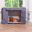 Dog Crate Cover in Oxford Herringbone Tweed by Lords & Labradors Discount