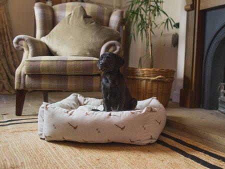 Box Bed For Dogs in Woodland Pheasant by Lords & Labradors Discount