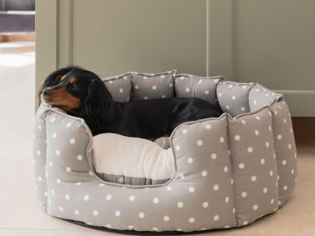 High Wall Bed With Removable Covers in Grey Spot by Lords & Labradors Discount