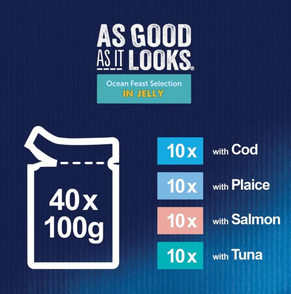 Felix As Good As It Looks Ocean Feasts (40 x 100g) Online Sale