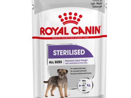 Royal Canin Sterilised Care Wet Adult Dog Food (Case of 12) Sale