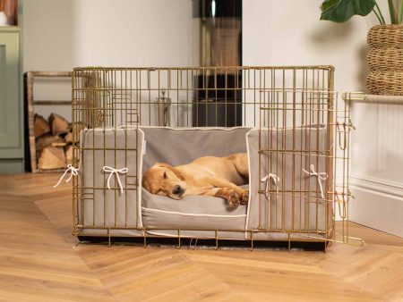 Dog Crate Bumper in Savanna Stone by Lords & Labradors Online Sale