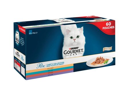 Gourmet Perle Chef s Collection In Gravy (60 x 85g) For Cheap