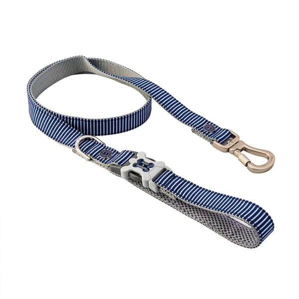 Hugo & Hudson Navy Stripe Lead Online Hot Sale