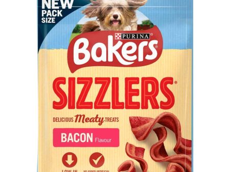 Bakers Sizzlers Bacon Dog Treats 90g Online Hot Sale