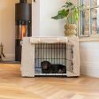 Dog Crate Cover In Savanna Oatmeal by Lords & Labradors Discount