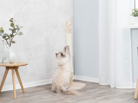 Trixie Natural Wood Cat Scratching Post Online