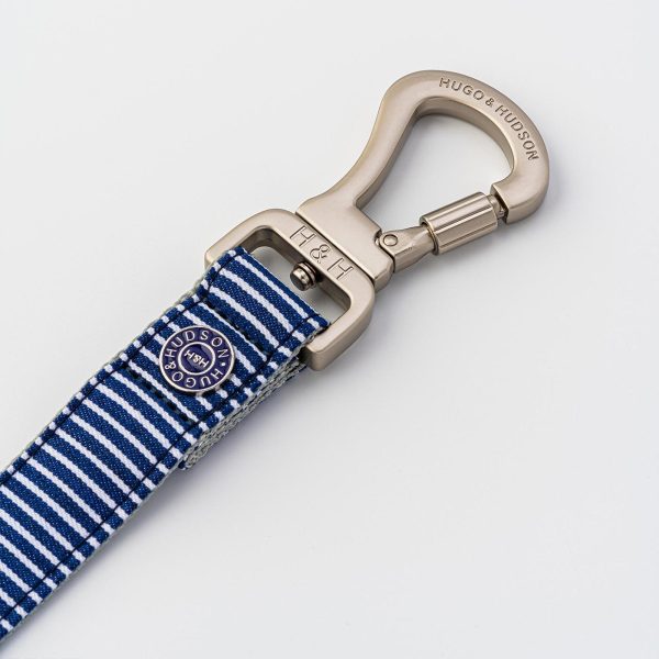 Hugo & Hudson Navy Stripe Lead Online Hot Sale