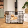 Dog Crate Bumper in Balmoral Dove Grey Tweed by Lords & Labradors on Sale