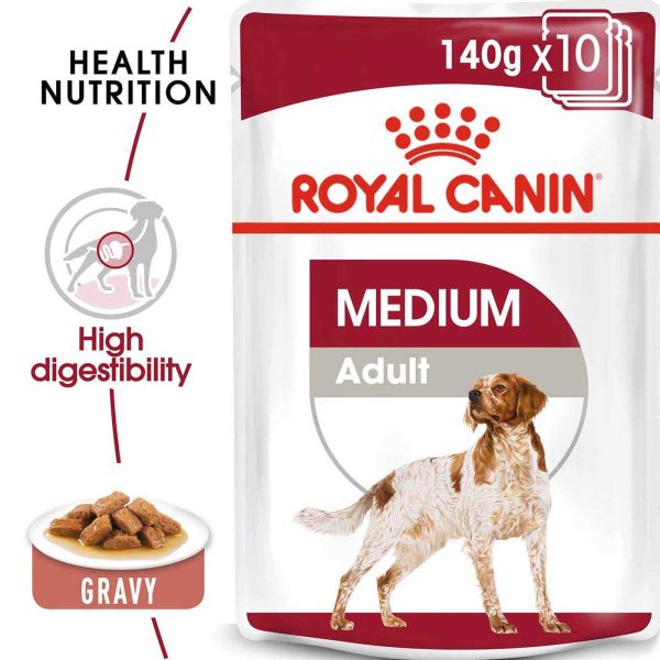 Royal Canin Adult Medium Breed Wet Dog Food (Case of 10) on Sale